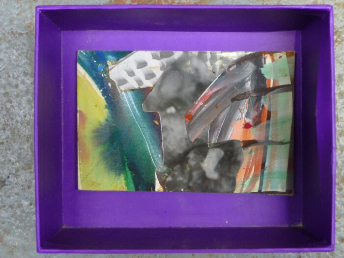 Collage (Mixed Media) in box