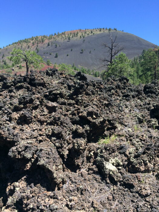 The Incredible Volcanic Landscape of Sunset Crater.